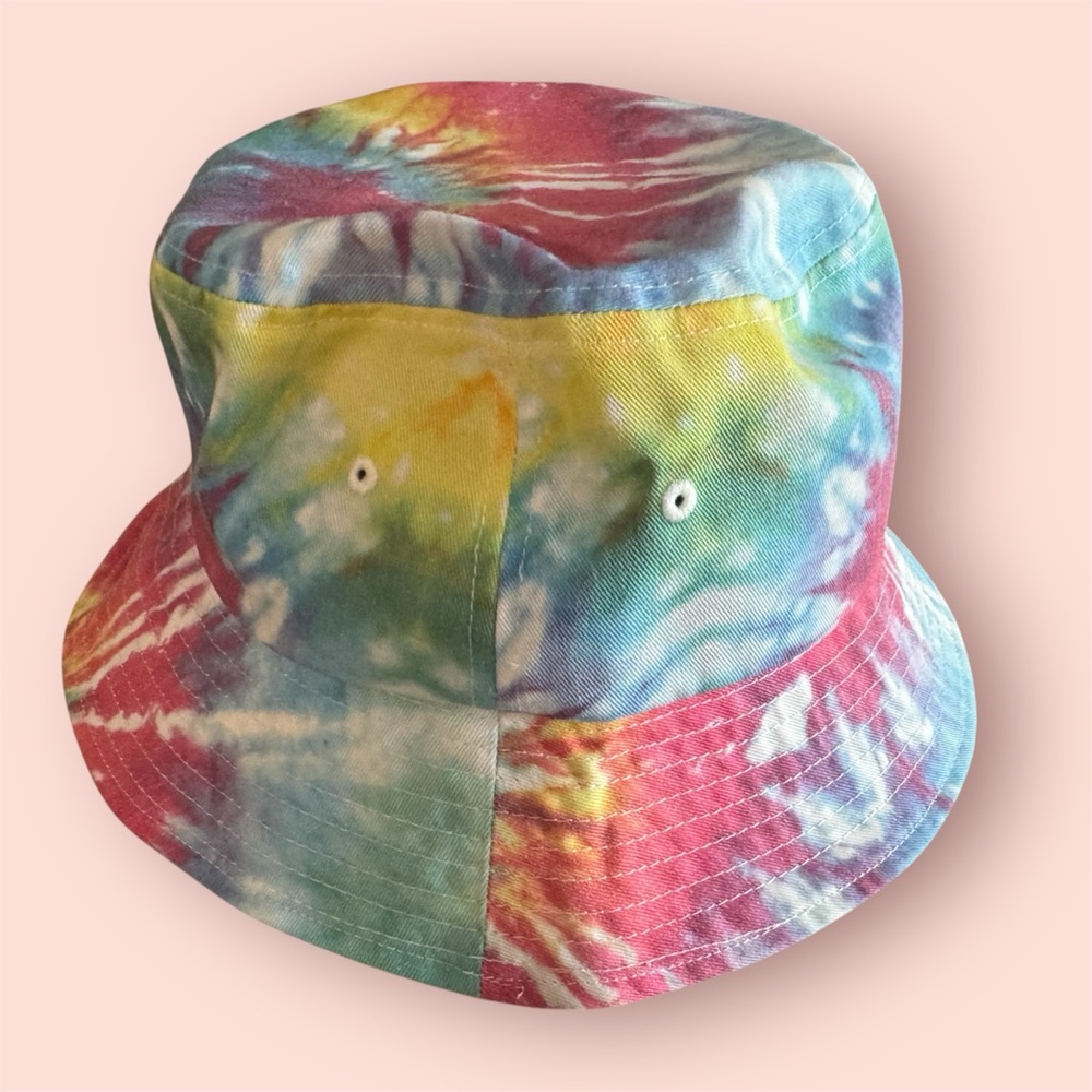 New! Puma Tie-Dye Bucket Hat Vibrant Festival Accessory - Picture 5 of 7